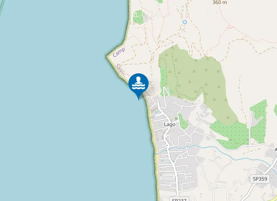 Map of LOCALITA' LAGO NORD