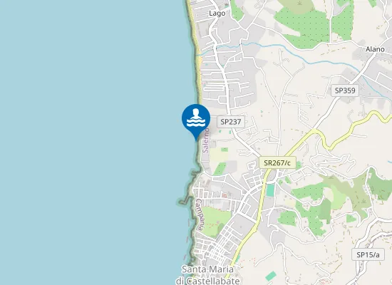 Map of LOCALITA' LAGO SUD
