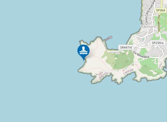 Map of CAPO PALINURO