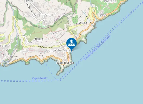 Map of MARINA DI CONCA
