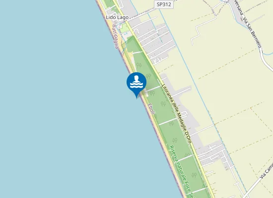 Map of CAMPOLONGO PRIMO