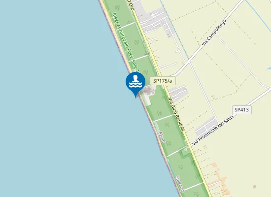 Map of CAMPOLONGO SECONDO