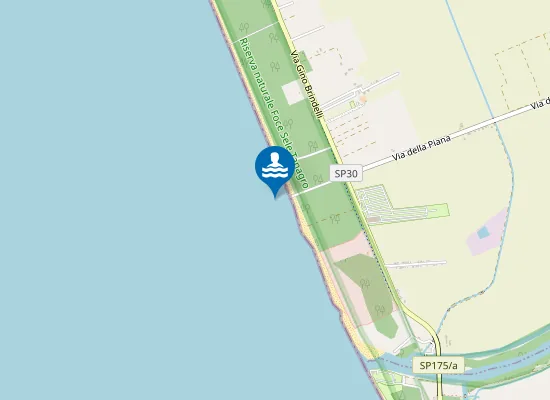 Map of NORD FIUME SELE