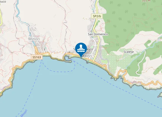 Map of SPIAGGIA MAIORI 2