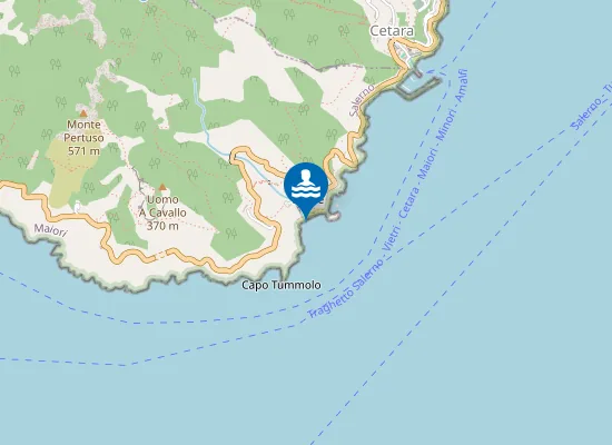 Map of MARINA DI ERCHIE