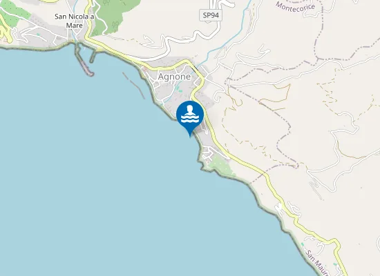 Map of PUNTA DEL CAPITELLO