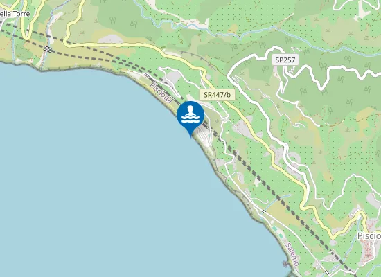 Map of FOSSO DELLA MARINA