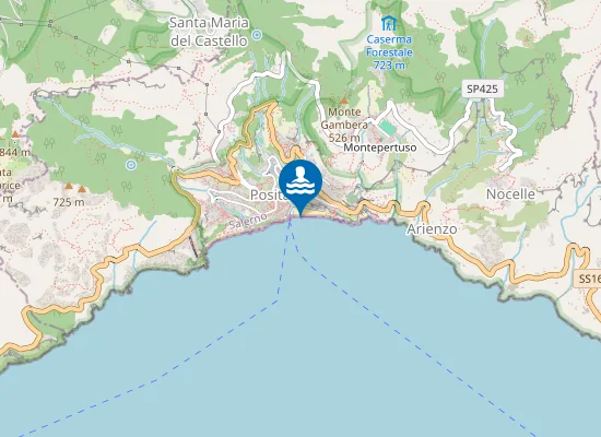 Map of SPIAGGIA GRANDE