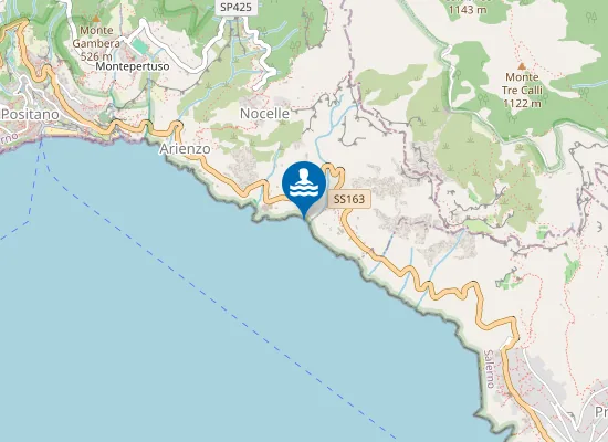 Map of SPIAGGIA DELLE SIRENE