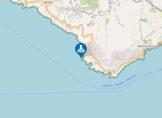 Map of PRAIANO
