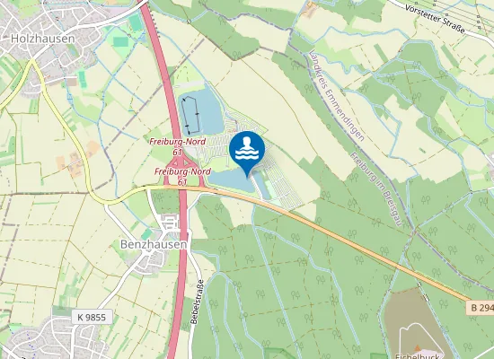 Map of HOCHDORF SILBERSEE