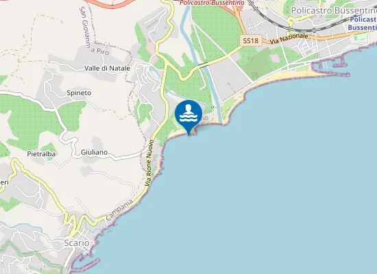 Map of OVEST FIUME BUSSENTO