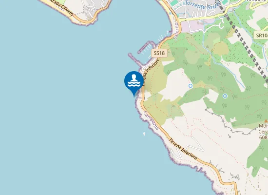 Map of TORRE DI CAPOBIANCO