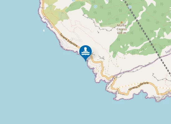 Map of GROTTA CATALANO