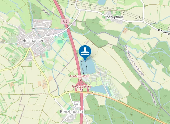 Map of HOCHDORF TUNISEE