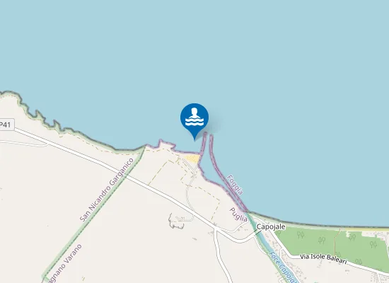 Map of FOCE CAPOIALE (30 MT A SINISTRA)