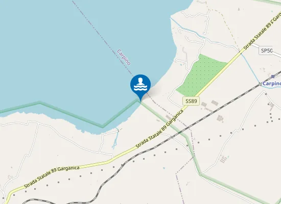 Map of FOGNA CAGNANO V. CAN.ANTONINO 30 MT SN