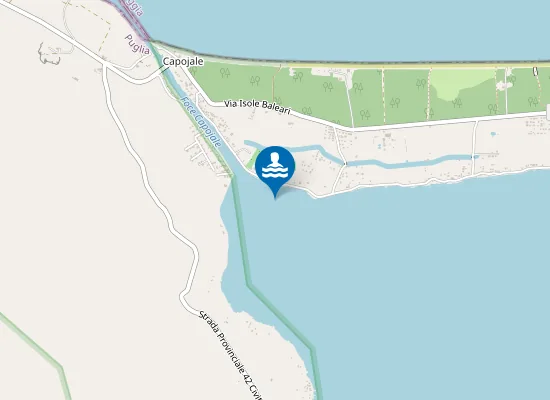 Map of 30 MT. SX FOCE CAPOIALE