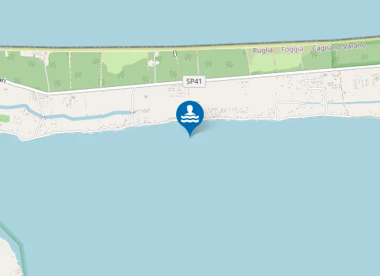 Map of 1 - Da Foce Capoiale Verso Foce Varano