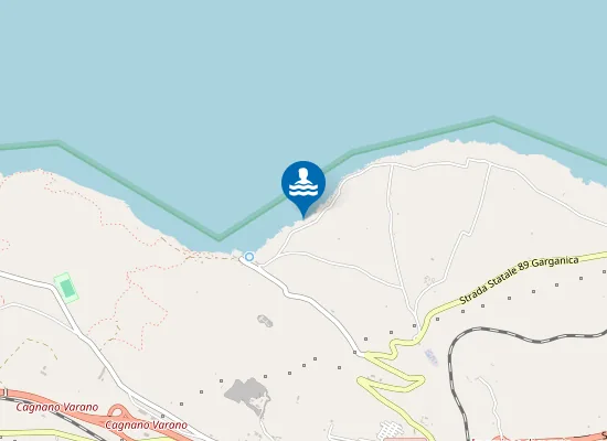 Map of PIANO DI CAGNANO - 1000 MT DX P.20