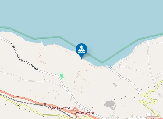 Map of 200 M. SX DEL PTO 20 VERSO I PTO 254