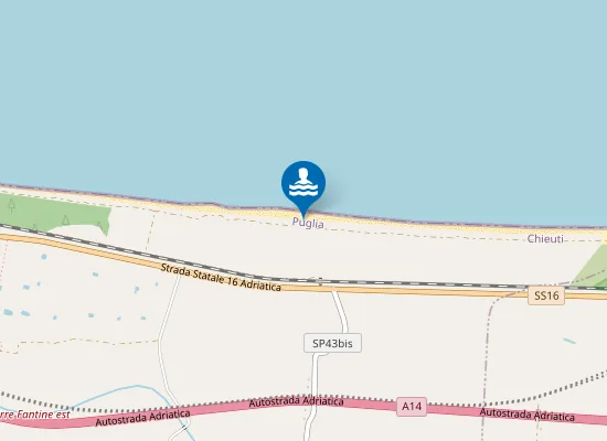 Map of MARINA DI FANTINE