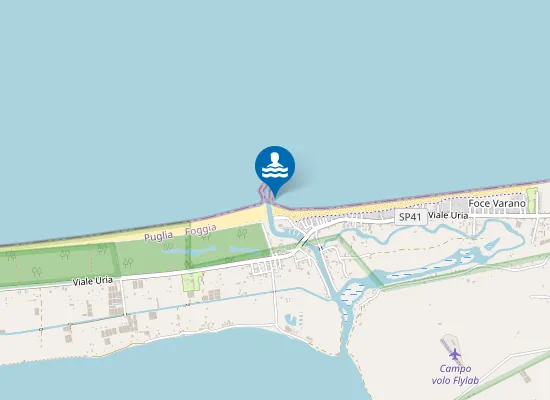 Map of FOCE VARANO (30 MT A DESTRA)