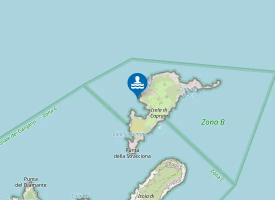 Map of IS. S.NICOLA 1800 MT A DX P. 222