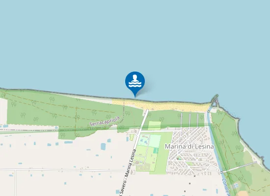 Map of LIDO LA SIRENA