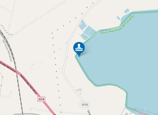 Map of CAN. CAPOPOSTA 30 MT SN