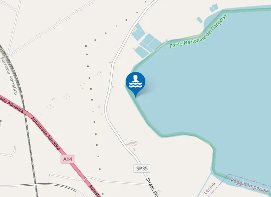 Map of CAN. CAPOPOSTA 30 MT DX