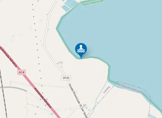 Map of CAN. PONTONE 30 MT DX