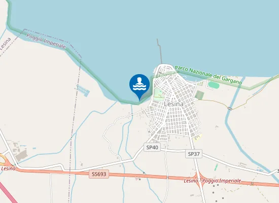 Map of 230 M. DX DELLA FOCE DEL CANALE LA FARA