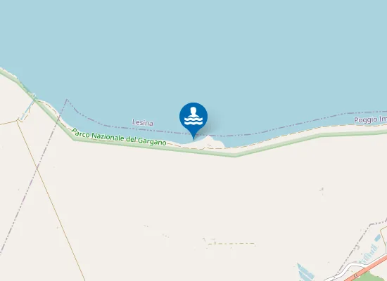 Map of FOCE DE PILLA - 100 M. SX DELLA FOCE