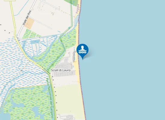 Map of VILLAGGIO RESIDENZIALE DI LAURO