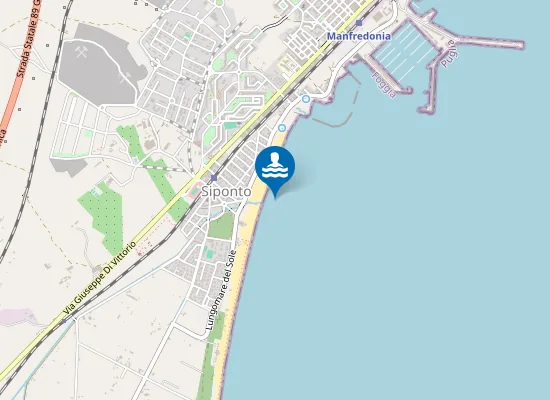 Map of CANALE ACQUE ALTE 30 MT SN