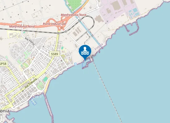 Map of LIDO ACQUA DI CRISTO