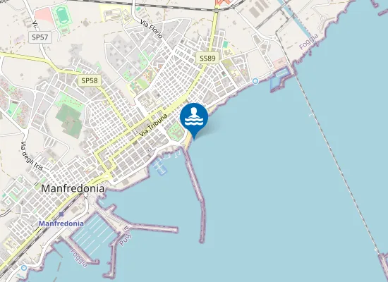 Map of SCARICO FARO 30 MT SN