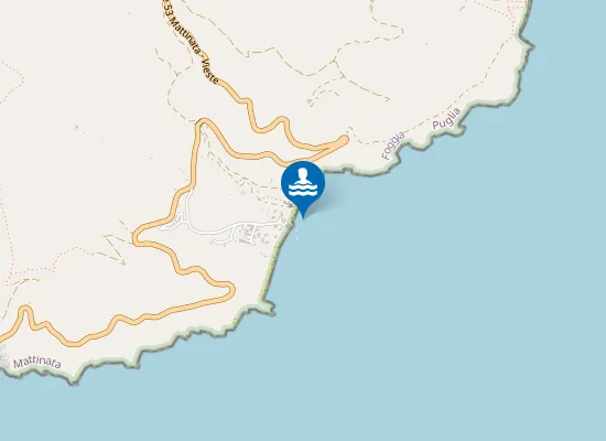 Map of SPIAGGIA BAIA DELLE ZAGARE