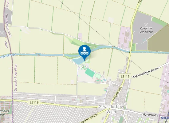 Map of Badeteich, Gerasdorf