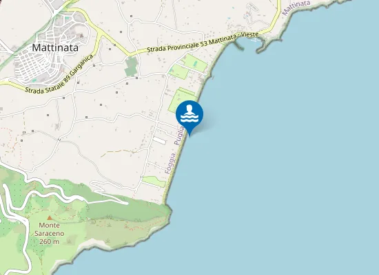 Map of 2 CANALE CAMPING DEI FIORI 30 MT SN