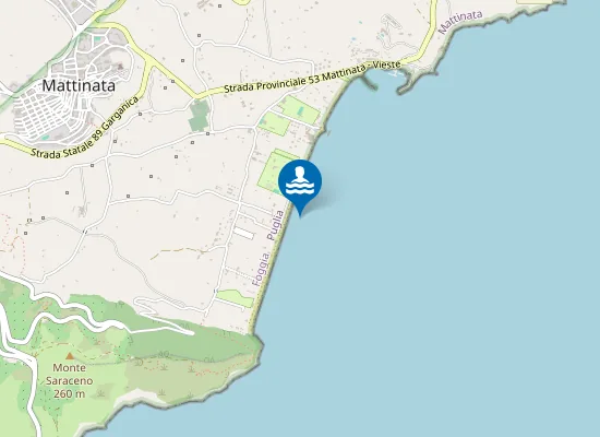 Map of 1 Canale Camping Dei Fiori 30 Mt Dx