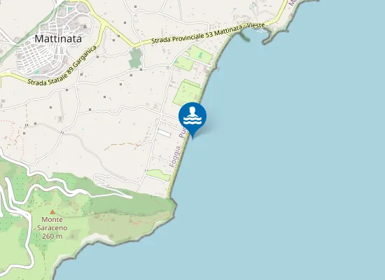 Map of 2 CANALE CAMPING DEI FIORI 30 MT DX