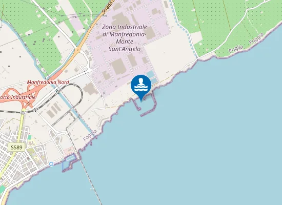 Map of SCARICO ENICHEM AGRICOLT. 300 MT DX