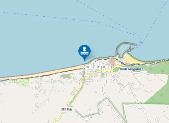 Map of LIDO SABBIE D'ORO
