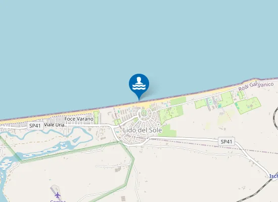 Map of BAGNO ROMAGNA 50 MT DX