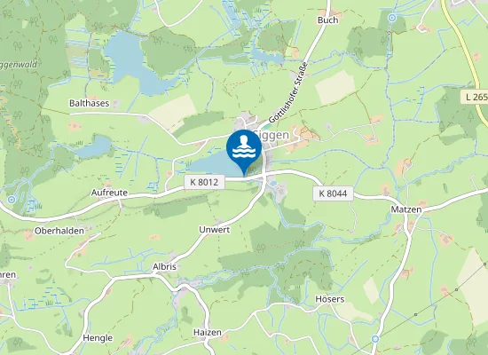 Map of Argenbuehl Buchweiher Siggen