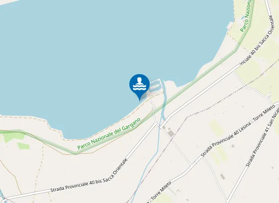 Map of IDROVORA LAURO - SC.COM.SAN.DRO 30 MT DX