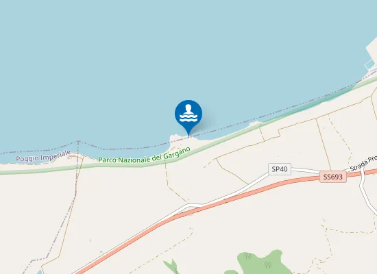 Map of FOCE ZANELLA 30 MT DX