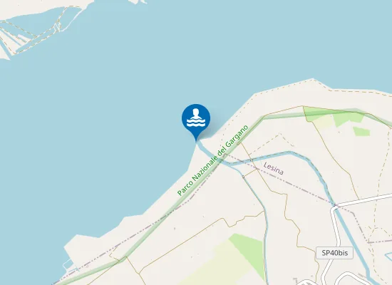 Map of FOCE FIUME LAURO 30 MT DX